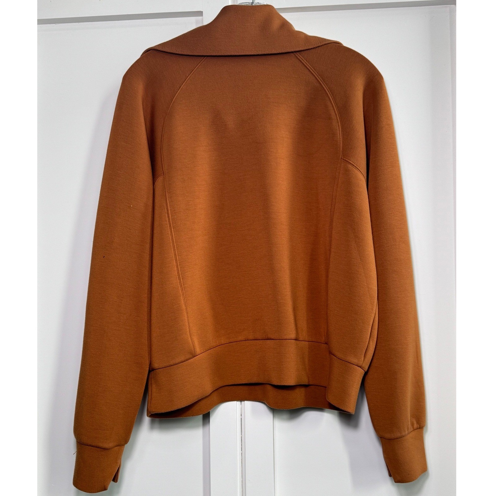 Spanx AirEssentials Half Zip Pullover Butterscotc… - image 2