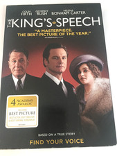 The Kings Speech DVD / With Slip Case Ships Same Day with Tracking