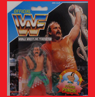 Hasbro Figure WWF WWE Jake The Snake Roberts 1990 ...
