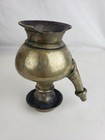 Unusual old middle eastern bronze hooka's base -  some repairs ca. 1900s — photo 10