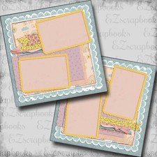 It's a Beautiful Morning - 2 Premade Scrapbook Pages - EZ Layout 5644