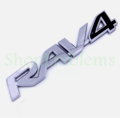Toyota 15 16 17 RAV4 Liftgate Rear Script Emblem Nameplate Badge OEM Genuine