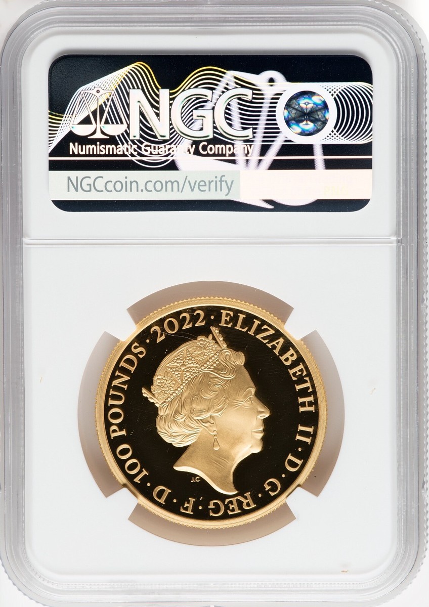 UK 2022 - 1 oz - British Monarch Series - Edward VII - NGC