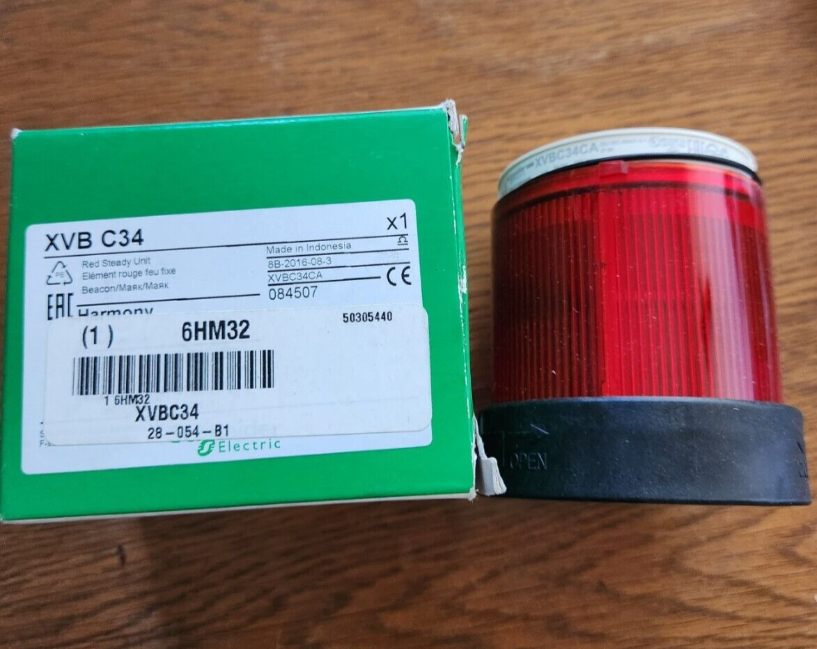 NEW in Box Harmony XVBC34 Red STEADY UNIT Light 250V PN 084507 eBay