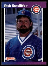 1989 Donruss Rick Sutcliffe Chicago Cubs #223
