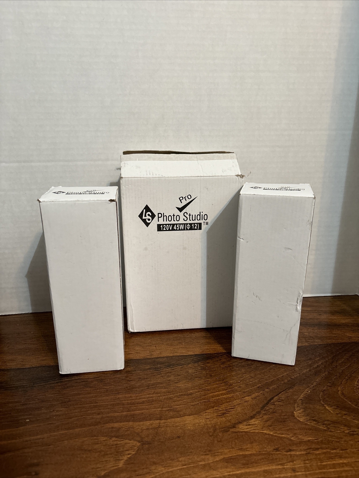 2X Photo Studio Pro White PB45 LS Photo Top Lighting CFL Bulb 45W 120V