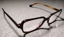 Oliver Peoples Harper RX Eyeglasses Polished Brown Red Sycamore 50-16-135 Japan