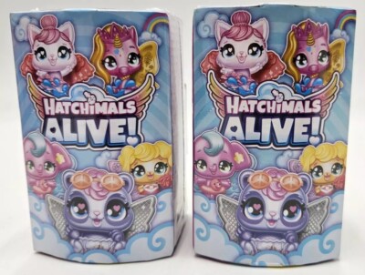 Lot of 2 Brand New & Factory Sealed Hatchimals Alive Box Set With 1 Colleggtible