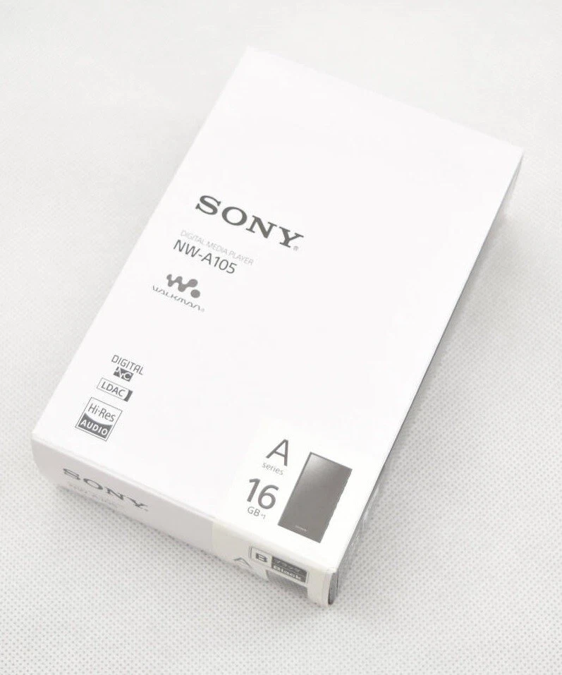 SONY WALKMAN 16GB Hi-Res A Series Audio Player NW-A105 Black