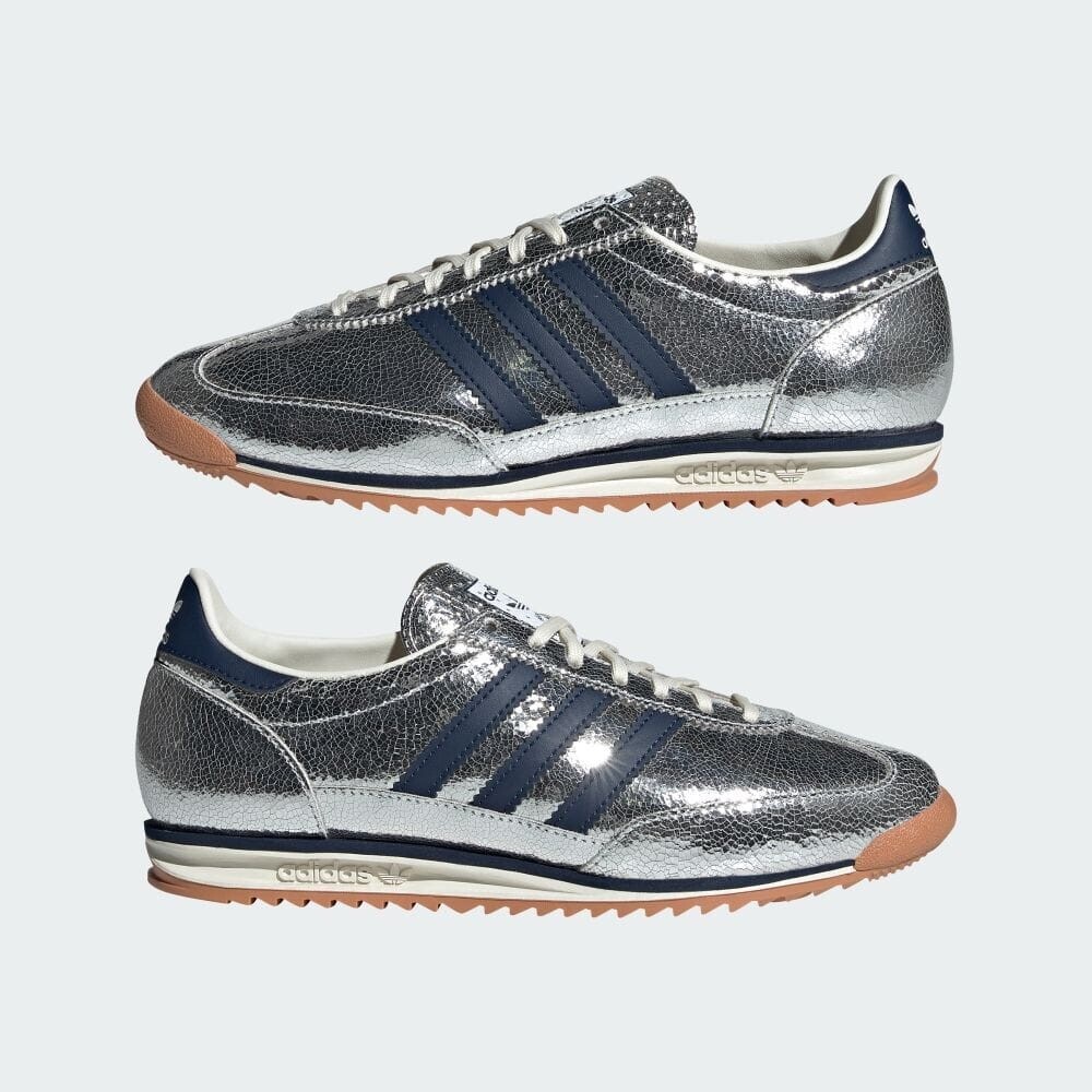 Adidas Originals SL 72 OG Silver metallic/Navy JH8654 Unisex Adidas Originals SL 72 OG Silver metallic/Navy JH8654 Unisex