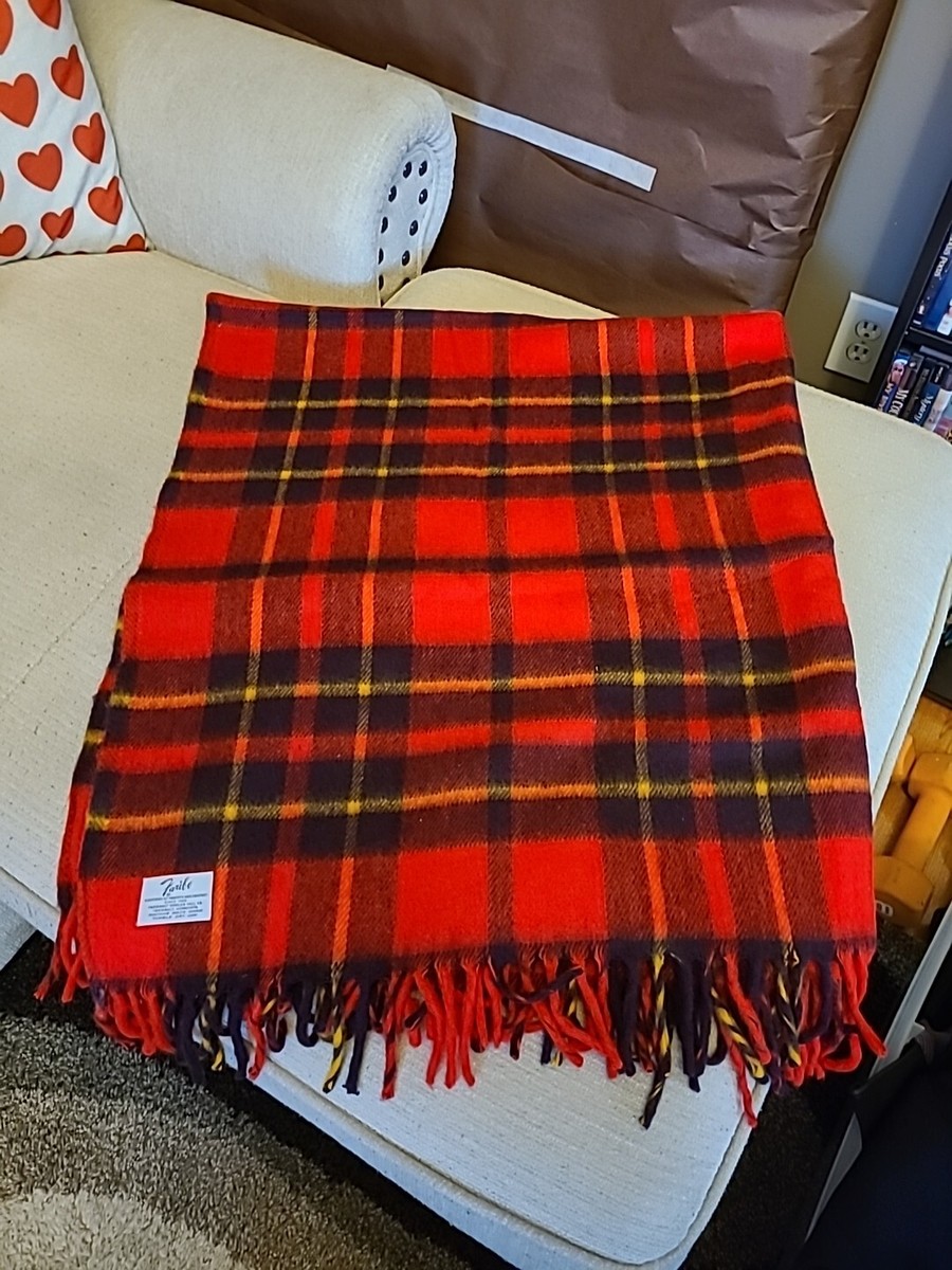 faribo wool blanket vintage 40x53 | eBay