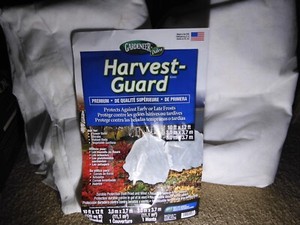 2 HARVEST GUARD TREE GARDEN PROTECTOR 10' X 12' BLANKET REUSABLE FROST CACADAS