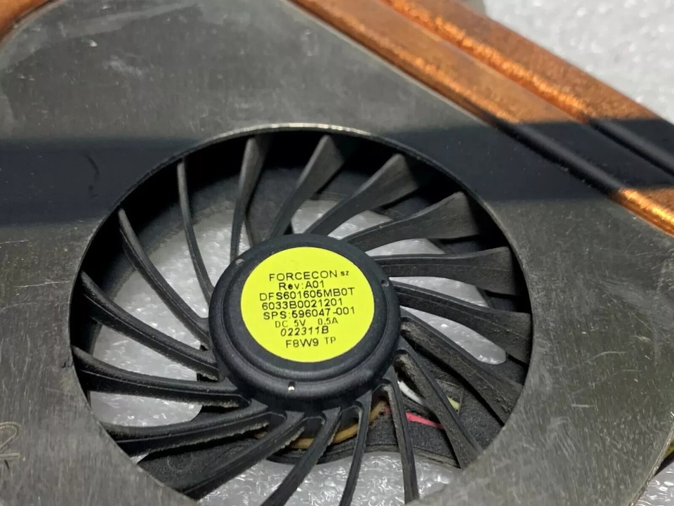 HP 8740W HEATSINK /NVIDIA - 597571-001 | eBay