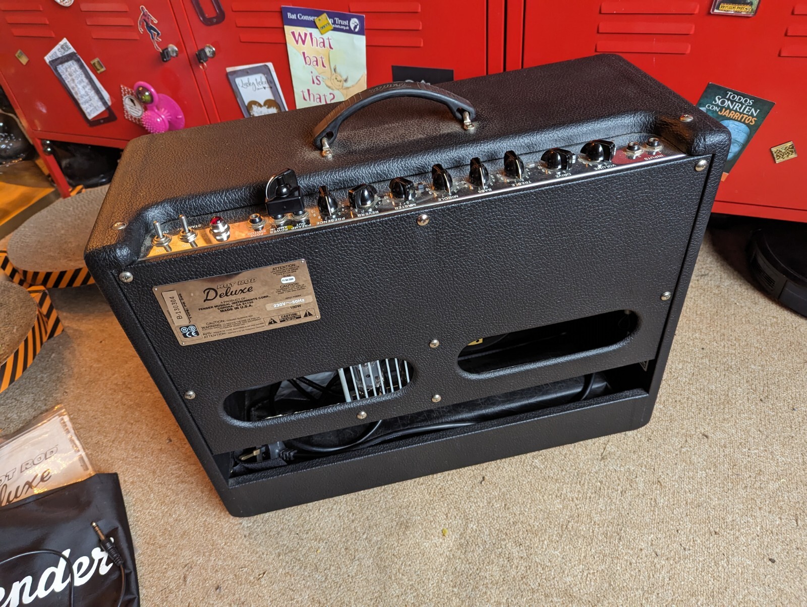 Fender Hot Rod Deluxe USA Tube Amp 1996 eBay