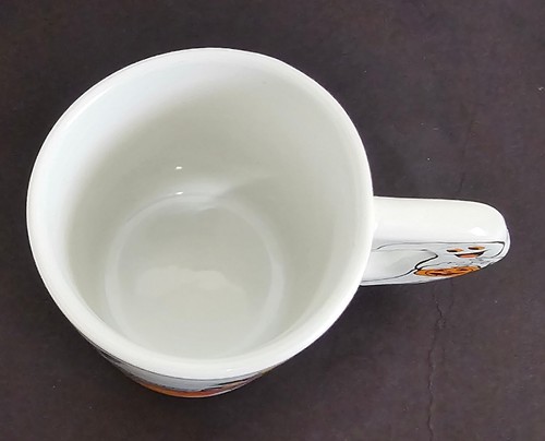 Vintage Halloween Mug Cup by Enesco Scarecrow Bat Ghost Coffee Tea - Picture 7 of 10