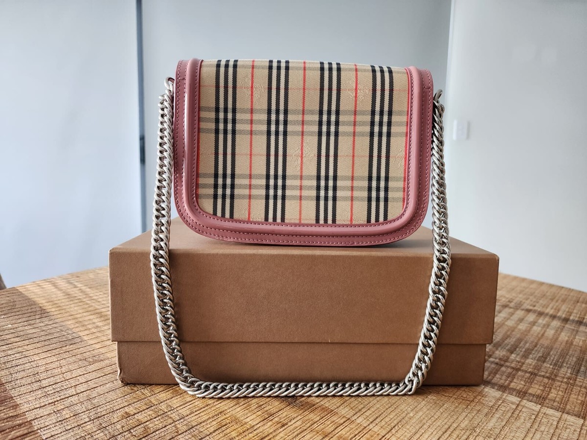 バッグ Burberry Burberry 2019 Patent 1983 Check Link Bag | eBay