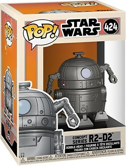 Star Wars Concept Series R2-D2 Pop #424 Vinyl Figure Funko