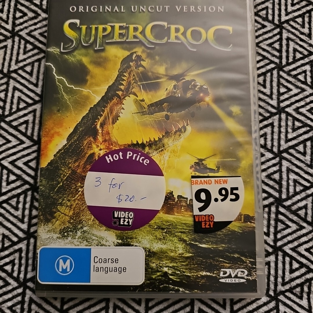 その他 Supercroc [DVD] SUPERCROC (ORIGINAL UNCUT VERSION) - GIANT KILLER CROCODILE
