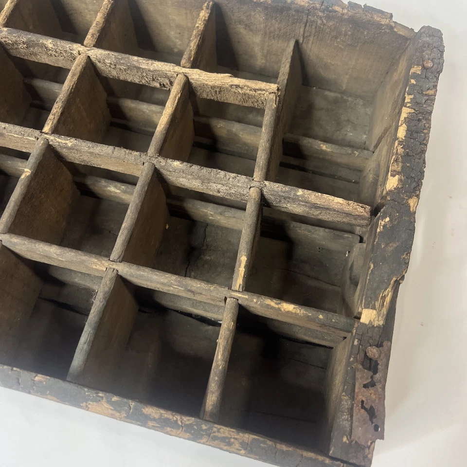 Botella de soda roja verde metal portador de caja de madera marca Arrow de colección Foto 3 de 4