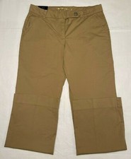 Women's Khaki Brown Pants: Size 10 - 14