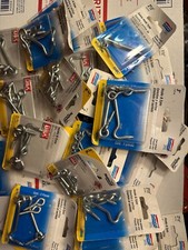 Lot of 45 hook and eye gate or door latch. National. Latches