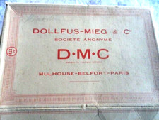 MERCERIE DOLFUS MIEG ET CIE BOITE DE 9 PELOTES DE 50G. Art. 513
