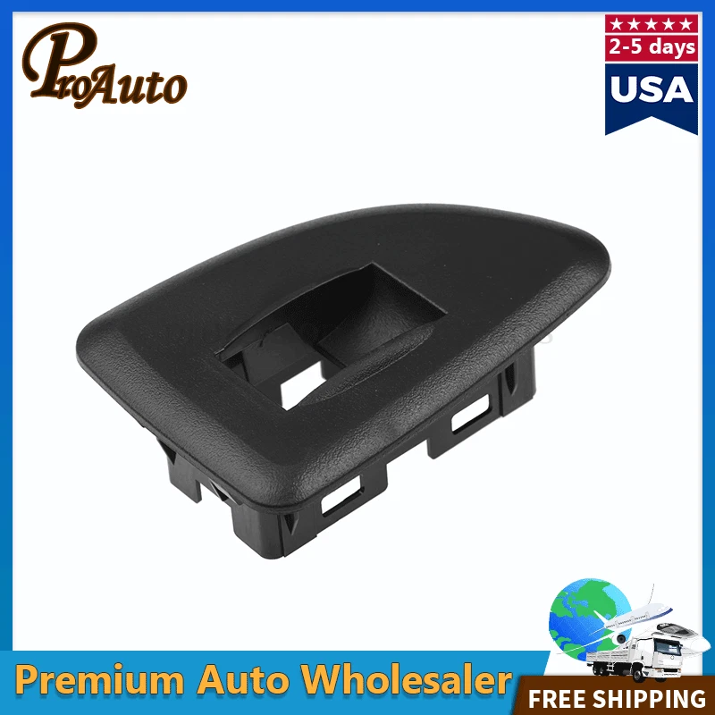 Bisel interruptor ventana trasera izquierda para Chevy Silverado Sierra 09-13 cabina extendida 4 puertas Foto 4 de 4