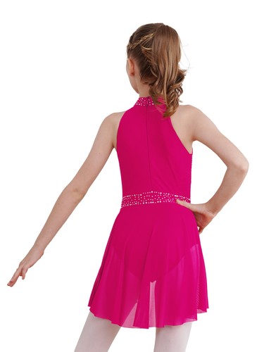 AU Kid Girls Ballet Latin Skating Dance Dress Leotard Gymnastics Dancing Costume - Picture 122 of 171