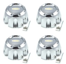 4x New Diamo Chrome Di8 Di16 Di17 8 Lug Wheel Rim Center Caps Capdi8 538-b170-8h