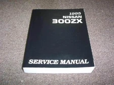 1995 Nissan 300ZX Shop Service Repair Manual Twin Turbo 2+2 3.0L Convertible