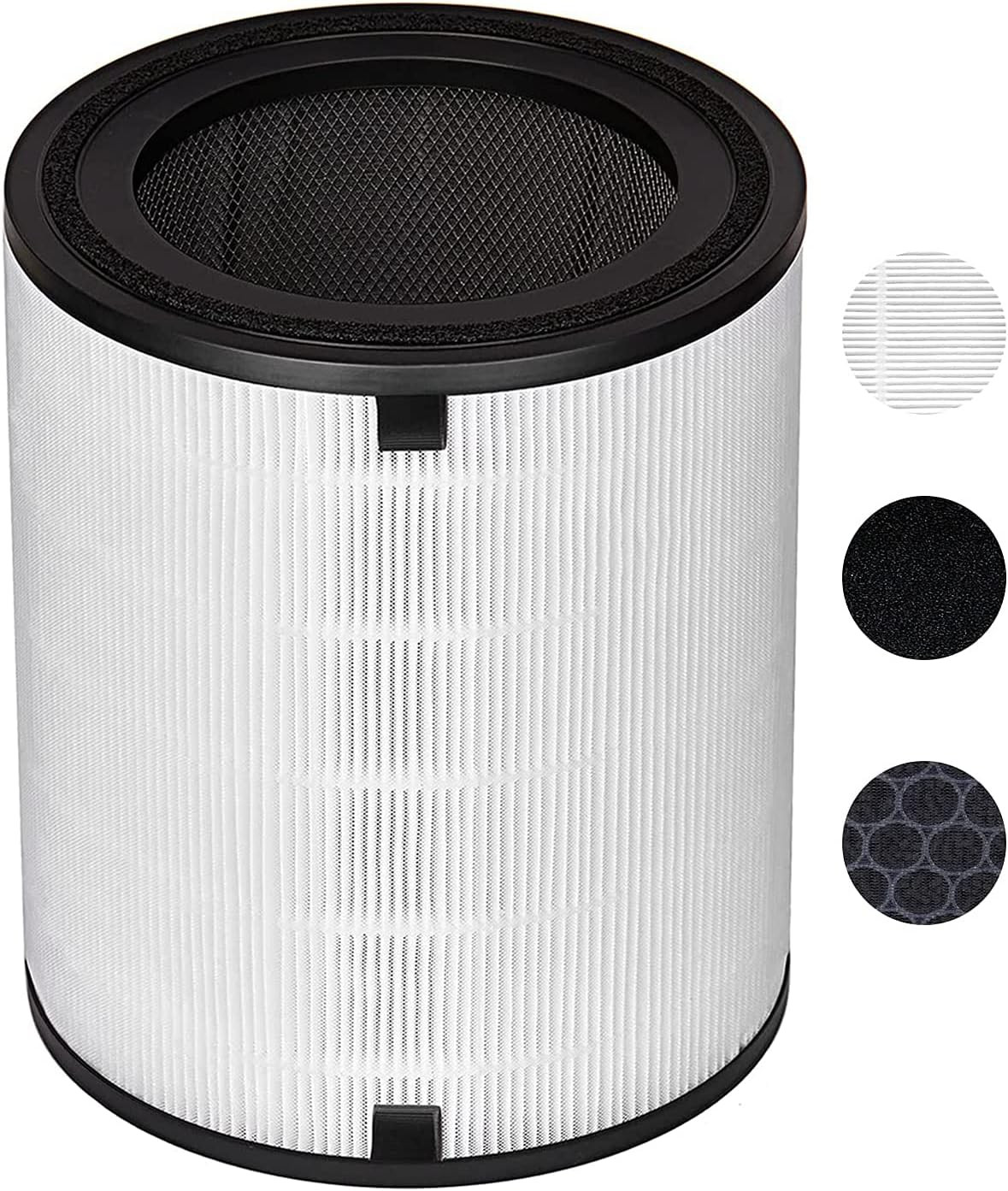 For LEVOIT LV-H133 Air Purifier Replacement Filter Set -H13 True HEPA and Activa