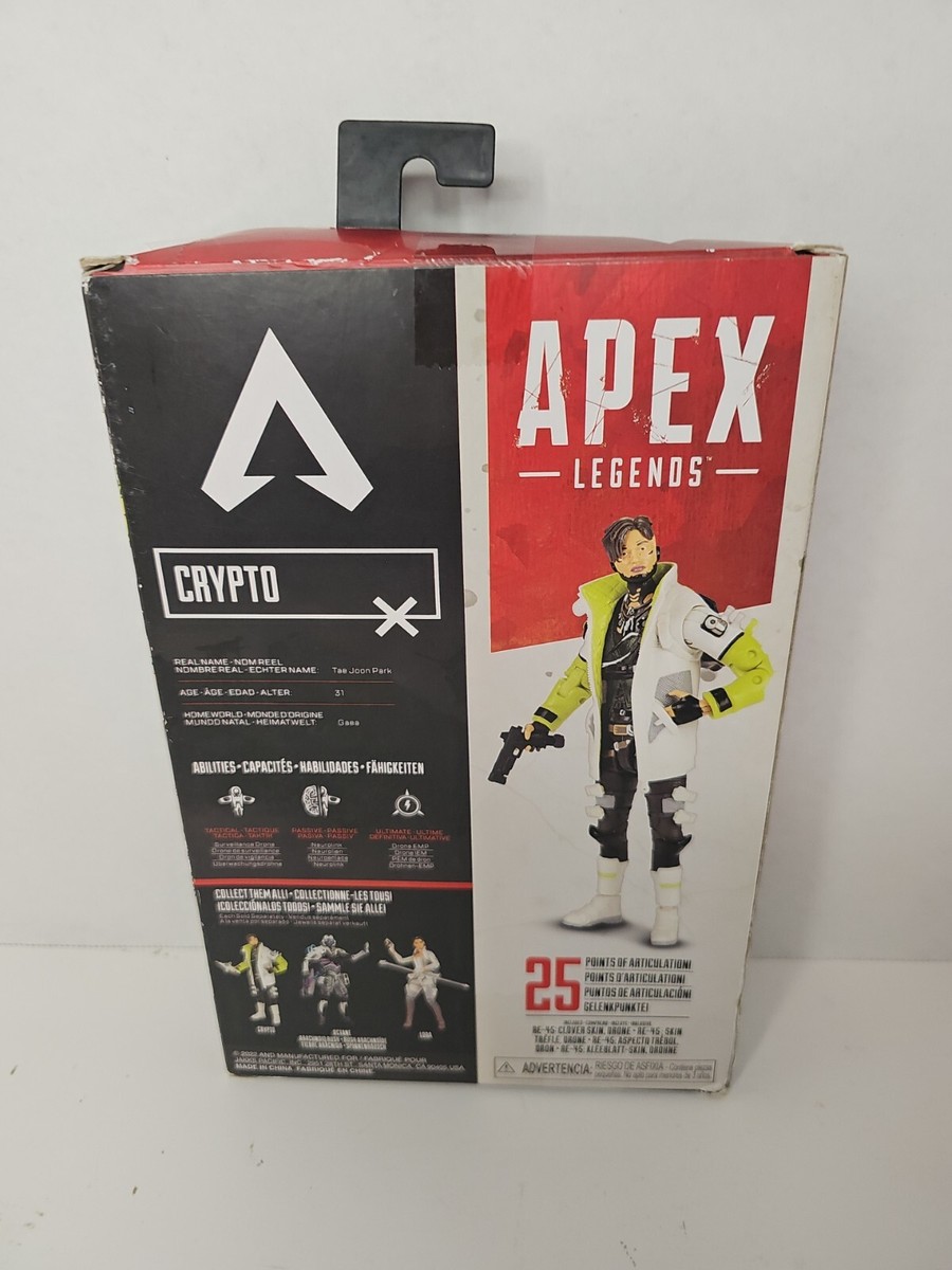 Apex Legends Crypto Tae Joon Park Action Figure 6” 2022 Jakks Pacific #4 |  eBay