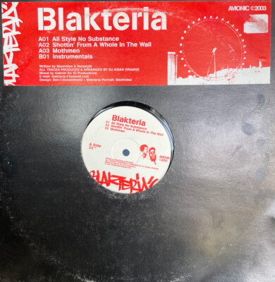 Blakteria - All Style No Substance EP (12'')
