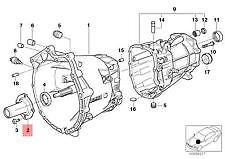 NEW BMW E32 E34 E36 E38 Z3 GUIDE TUBE 7543290 23117543290 | eBay