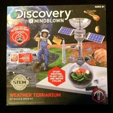 NIB 2019 Discovery MindBlown Weather Terrarium Build And Grow Kit Free Shipping