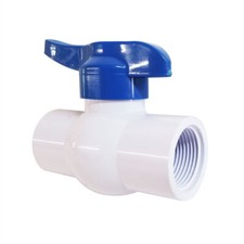 Thrifco 1/2 Inch Threaded PVC Ball Valve - 6415220