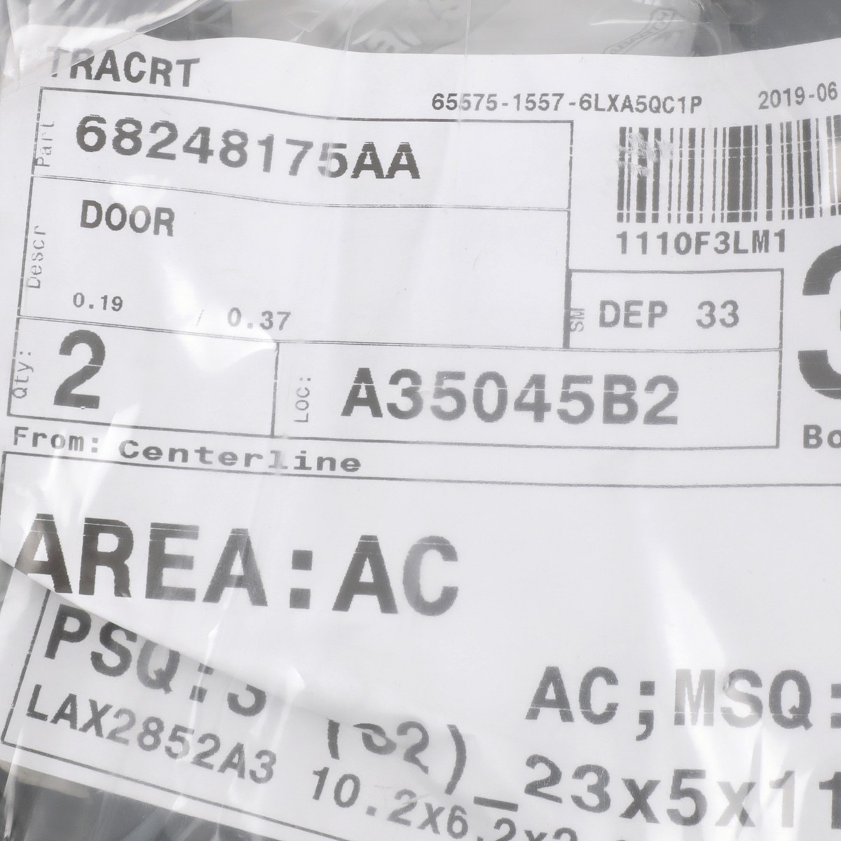 Mopar 68248175AA for sale online | eBay