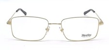 Sferoflex Memorize Gold/Brown Rectangle 56x19 140 Eyeglasses
