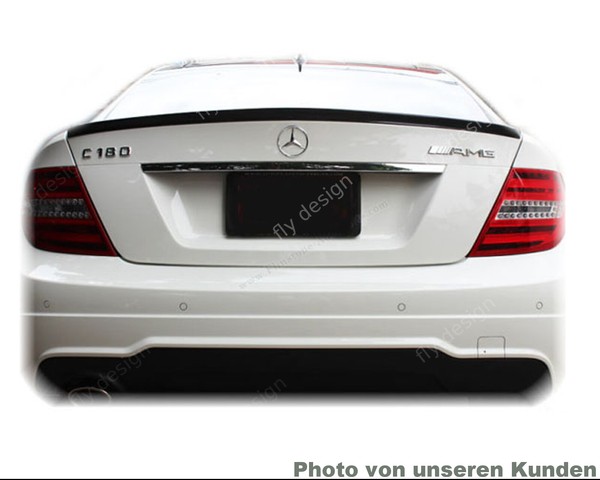 Heckspoiler Passend FüR Mercedes C204 Coupe, Autospoiler Lippe Ansatz-image