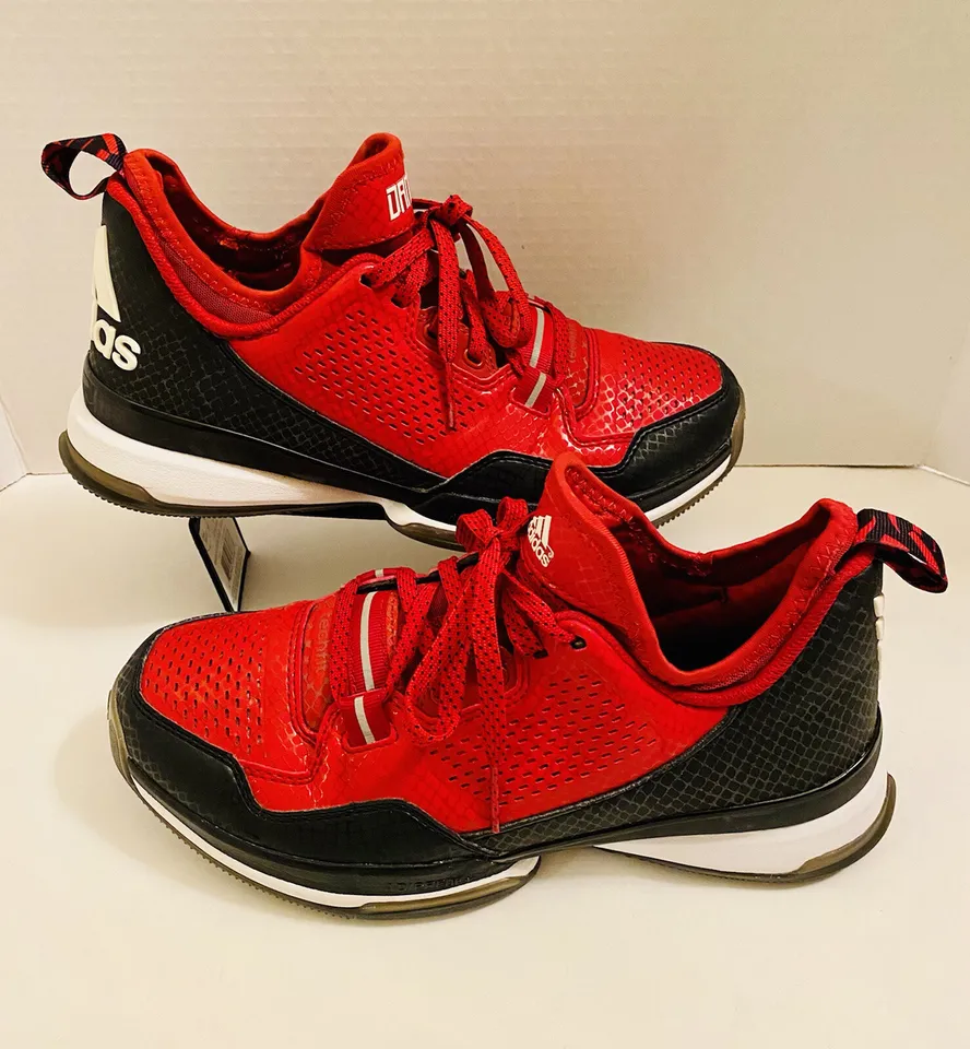 Men's adidas D Lillard Dame 1 Sneakers Red Black Size Men's | eBay