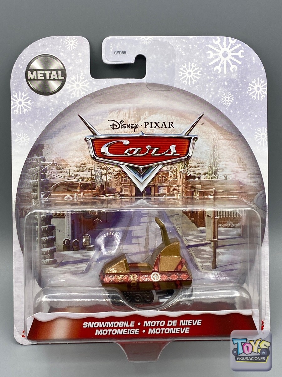 Disney Pixar Cars SNOWMOBILE Metal Christmas Winter Holiday Series