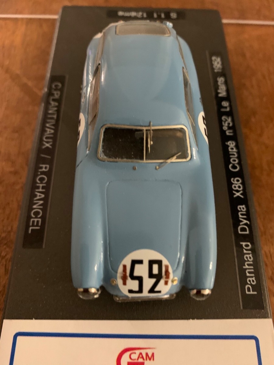 Panhard Monopole X89 #52, 3e Aux 24 Heures Du Mans 1957 - 1/43 GCAM Edition Limitée