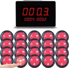 Wireless Waiter Calling System Restaurant Guest Pager Call Service