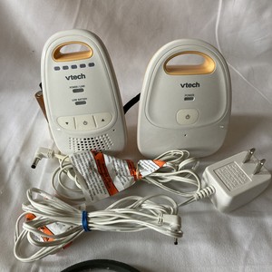Vetch Digital Audio Baby Monitor Vtech Dm 11 Bu Dm 11pu With Cords Batteries Ebay