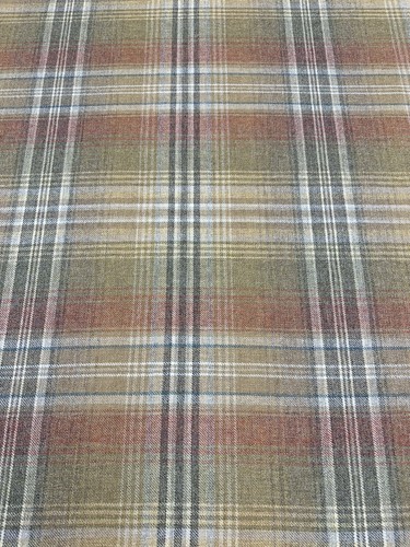 chess balmoral Fabric Colour Fired Earth 1mtr - Picture 2 of 7