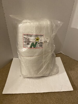 UpNorth White Woven Polypropylene Sandbags 14'' x 26'' 1600 Hours ~ 100 Count