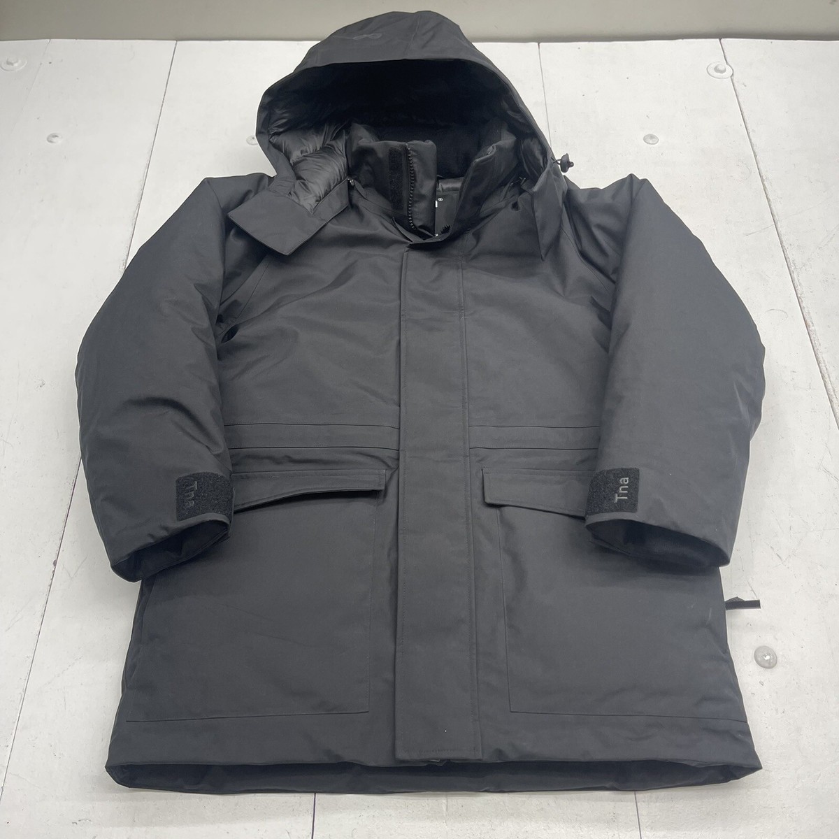 Tna Big Chill Parka Coat Black Women's Size 1 $428 | eBay