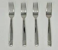 Oneida Anaheim Set of 4 Dinner Forks 8 1/4" Quality 18/10 Stainless