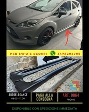⭐0864 MINIGONNE LATERALI FORD FIESTA VI 5 PORTE LOOK ST / ZETEC S⭐