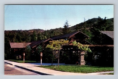 La Canada CA-California Education Exhibition Complex Vintage Postcard Old Post